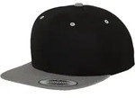 Flexfit Classic Snapback 2-Tone Cap, black / silver