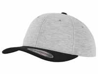 Flexfit Double Jersey 2-Tone Cap, grey/black, S/M