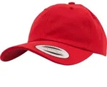 Flexfit Low Profile Cotton Twill Cap, red