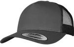 Flexfit 5-Panel Retro Trucker Cap, charcoal