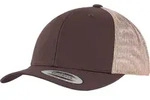 Flexfit Retro Trucker 2-Tone Cap, brown / khaki