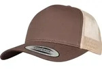 Flexfit 5-Panel Retro Trucker 2-Tone Cap, brown / khaki