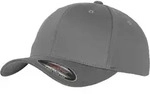 Flexfit&reg; Wooly Combed Bacecap mit Flexband f&uuml;r eine optimale Passform, grey, S/M
