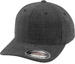 Flexfit Fine Melange Flexfit Cap, black, S/M