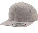 Flexfit Classic Snapback Cap, heather/heather