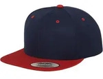 Flexfit Classic Snapback 2-Tone Cap, navy / red
