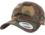 Flexfit Low Profile Cotton Twill Cap, green camo