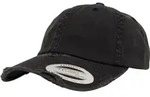 Flexfit Low Profile Destroyed Cap, black