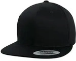 Flexfit Organic Cotton Snapback Cap, black