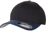 Flexfit Wooly Combed 2-Tone Cap, black/navy, S/M