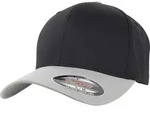Flexfit Wooly Combed 2-Tone Cap, black / silver, S/M