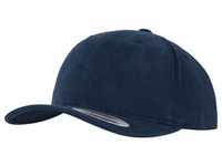 Flexfit Brushed Cotton Twill Mid-Profile Cap, navy