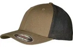 Flexfit Trucker Recycled Mesh Cap, olive/black, S/M