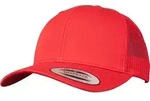 Flexfit Retro Trucker Cap (6 Panel), red