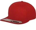 Flexfit 110 Fitted Snapback Cap, red