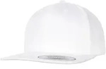 Flexfit Organic Cotton Snapback Cap, white