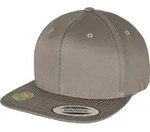 Flexfit Organic Cotton Snapback Cap, pale grey