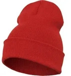 Flexfit Heavyweight Long Beanie, red