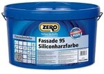 Zero Fassade 95 Siliconharzfarbe Fassadenfarbe - 1 Liter Weiss 408509010
