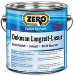 Zero Dekosan Langzeit Lasur - 0,75 Liter Nussbaum 741300004