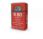ARDEX K 80 D&uuml;nnestrich &ndash; 25kg, f&uuml;r Auftragsdicken von 5 bis 50mm 53195