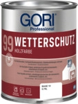 GORI 99 Holzfassaden-Farbe - 0,75 Liter Ocker 329526