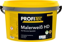 ProfiTec P 115 Malerwei&szlig; HD Wandfarbe - 5 Liter Weiss 2200101395