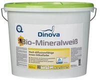 Dinova Bio-Mineralwei&szlig; &ndash; allergikerfreundliche Wandfarbe - 12,5 Liter