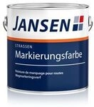 Jansen Stra&szlig;en Markierungsfarbe - 2,5 Liter Weiss 18-3