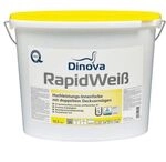 Dinova Rapidwei&szlig; NEU Wandfarbe - 12,5 Liter Weiss '3000101905000012500