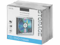 Vivanco CD/DVD/ Jewel Case, 10er Pack 31693