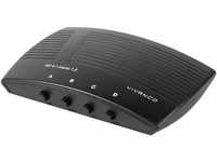 Vivanco Manueller 4 auf 1 HDMI® Umschalter 25350