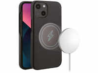 Vivanco Mag Classic Cover, Magnetic Wireless Charging Support für iPhone 13 62864