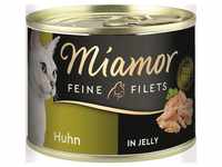 Miamor Feine Filets Dosen Katzenfutter, Huhn 24x100 g