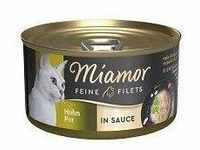 Miamor Feine Filets Dosen Katzenfutter, Huhn in Sauce 24x85g