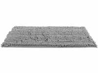 TRIXIE Schmutzfangmatte für Hunde, 100 x 70 cm, grau