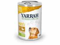 Yarrah Bio-Hundefutter Pastete, 12 x 400 g Huhn