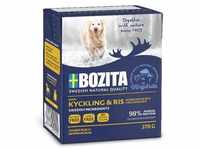 Bozita Happen in Gelee Hundenassfutter, 6x370g Hühnchen & Reis