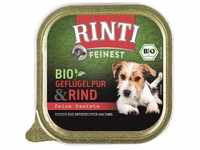 Rinti Bio Hundefutter Nassfutter, Rind, 11x150g