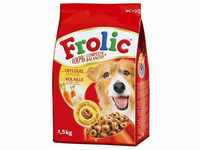 Frolic Complete Hauptmahlzeit Hundefutter, 1,5kg mit Geflügel, Gemüse & Reis