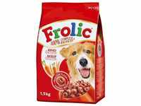 Frolic Complete Hauptmahlzeit Hundefutter, 1,5kg mit Rind, Karotten & Getreide