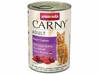 Animonda Carny Adult Katzenfutter, Rind & Lamm 6x400g