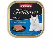 Animonda vom Feinsten Adult Katzenfutter, Lachs & Shrimps 32x100g