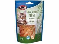 TRIXIE Trixie Premio Katzenleckerlis Chicken Filet Bites, 50 g