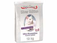 Classic Cat High Classic Katzenstreu Silver Edition mit Babypuderduft, 12kg