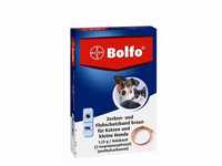 Bayer BOLFO Zecken- und Flohschutzband für Hunde, Katze/kleine Hunde, 35 cm, braun