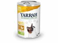 Yarrah Bio-Katzenfutter Pastete getreidefrei, 12 x 400 g Huhn
