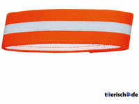 Hunter Warnband mit Klettverschluß, L, max 50 cm, 3,5 cm breit, orange