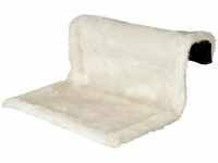 TRIXIE Katzenliege für Heizkörper, 45 × 26 × 31 cm, creme/braun