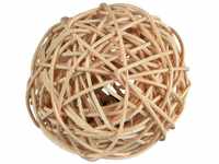 TRIXIE Weiden-Ball mit Schelle, ø 4 cm